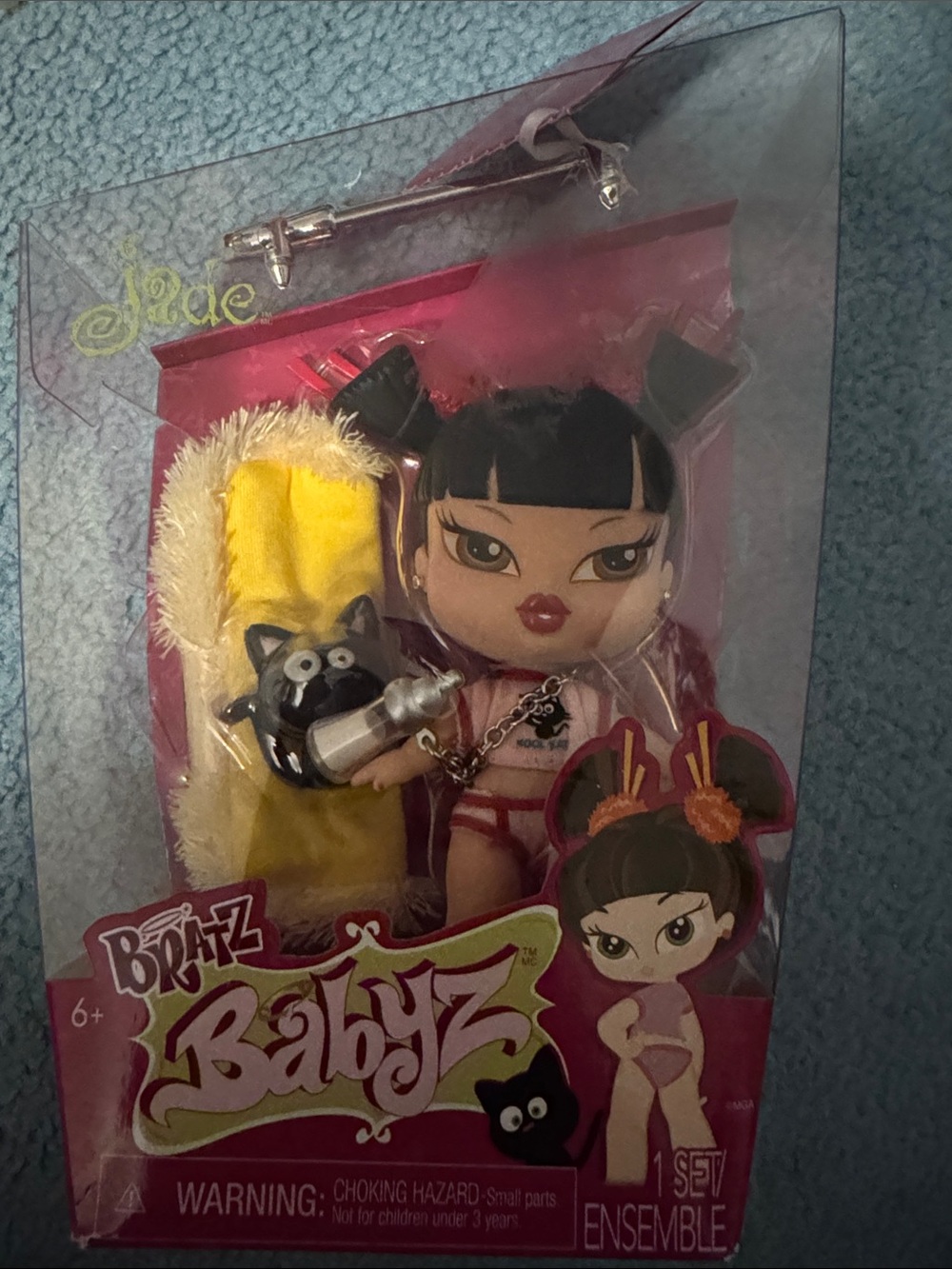 Bratz Babyz Jade Doll in Pink Outfit with Plush Accessory